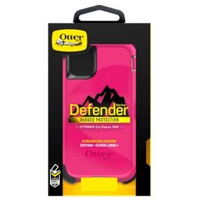 OtterBox – Defender Case for Apple iPhone 11 – Love Bug - Hot Pink